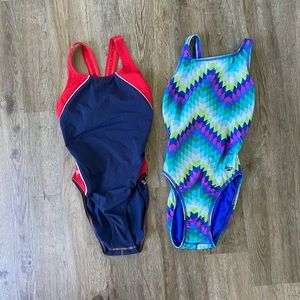 Pair of Speedo Full piece Suits